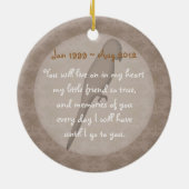  Ornament van het vogelherdenkingsprogramma Lace P (Achterkant)