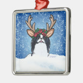 Ornament van Japanse snijrendieren (Links)