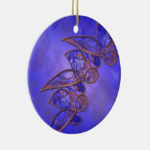 Ornament van koperbutterflies (Rechts)