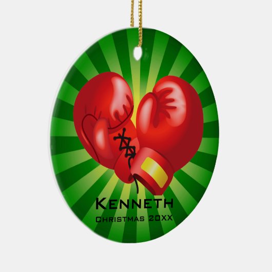 Ornament van rode boxing (Rechts)