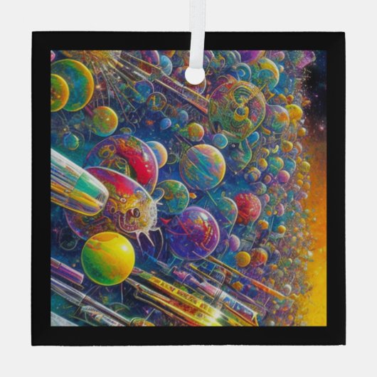 Ornament van ruimtevaartware (Achterkant)