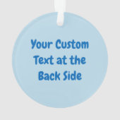 Ornament van sneeuwbalpinguïns (achterkant)