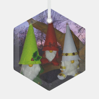 Ornament van Sunset Woodland Gnomes