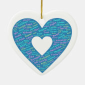 Ornament van wereldtalen (Achterkant)