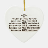 Ornament Vertrouwensgebed (Voorkant)