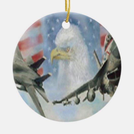Ornament voor Amerikaanse militaire vliegtuigen (Voorkant)