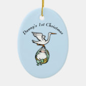 Ornament voor baby's, eerste Kerstmis (Voorkant)