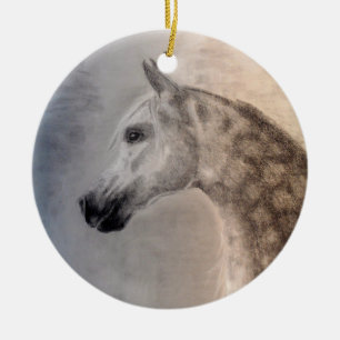 Ornament voor de Rondronde van Arabische paarden -