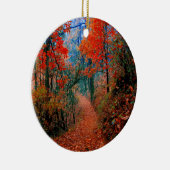 Ornament voor de Waterverf van de herfstvlam van h (Rechts)