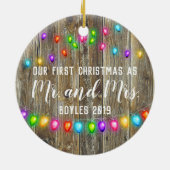 Ornament voor eerste kerstmis (Achterkant)