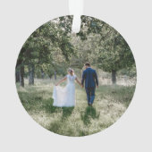 Ornament voor feestelijke monogram marineschip (achterkant)