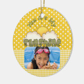 Ornament voor groene en gele zon (Links)