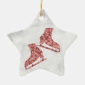 Ornament voor het schaven van sterren - Roos Gold (Voorkant)