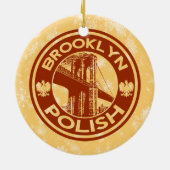 Ornament voor kerstbomen Brooklyn (Achterkant)