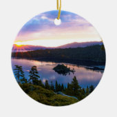 Ornament voor kerstbomen in het meer (Voorkant)