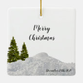 Ornament voor  kerstfeestdagen (Achterkant)