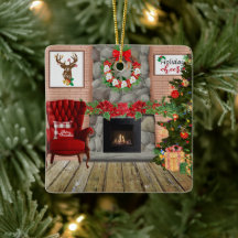 Ornament voor kerstroom