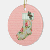 Ornament voor kerststooking met katoen (Links)