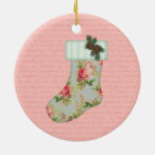 Ornament voor kerststooking met katoen (Achterkant)