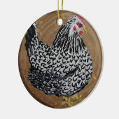 Ornament voor kuikens en kippen (Links)