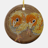 Ornament voor kuikens en kippen (Achterkant)
