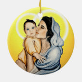 Ornament voor moeder en kind (Achterkant)