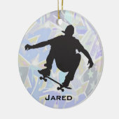 Ornament voor persoonlijk skateboarden (Links)