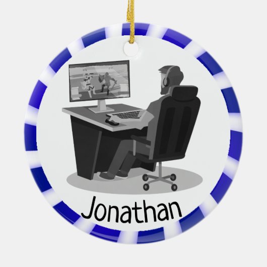 Ornament voor videogaming (Achterkant)