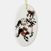 Ornament wilde paarden (Rechts)