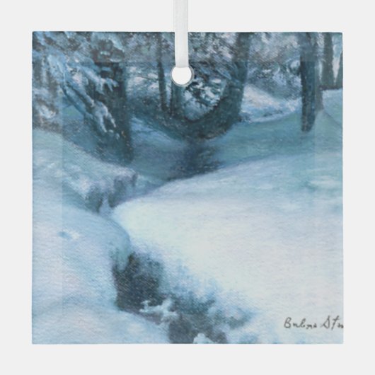 Ornament "Winter Creekside" (Voorkant)