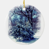 Ornament Winter Wonderland "Let it Snow" (Achterkant)