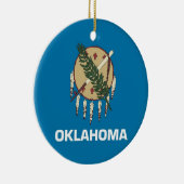 Ornament with flag of Oklahoma (Rechts)