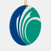 Ornament with flag of Ottawa, Canada (Rechts)