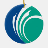 Ornament with flag of Ottawa, Canada (Voorkant)