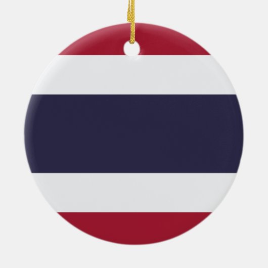 Ornament with flag of Thailand (Achterkant)