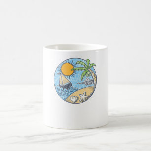 Ornament zomer koffiemok