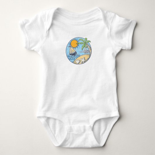 Ornament zomer romper (Voorkant)