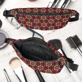 Ornamental Cherry Blossom Pattern Fanny Pack Heuptasje