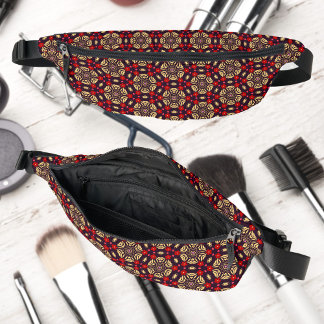 Ornamental Cherry Blossom Pattern Fanny Pack Heuptasje