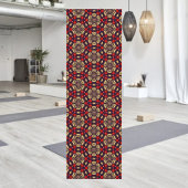 Ornamental Cherry Blossom Pattern Yoga Mat