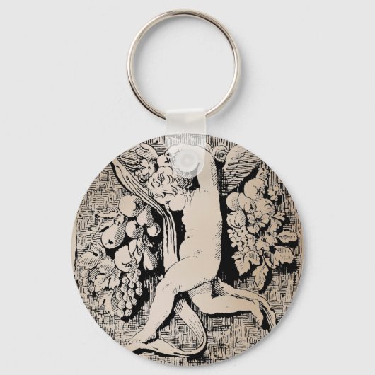 Ornamental Cherub Sleutelhanger (Voorkant)