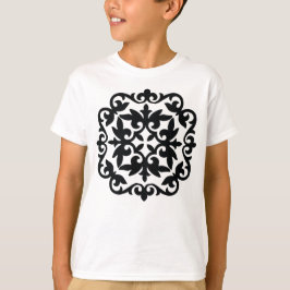Ornamental Floral Design T-shirt