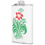 Ornamental Floral Flower Design – Elegant Heupfles (Links)