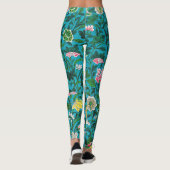 Ornamental Floral Pattern Leggings (Achterkant)