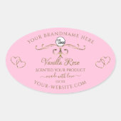 Ornamental Gold Light Baby Roze Product Label Logo (Voorkant)