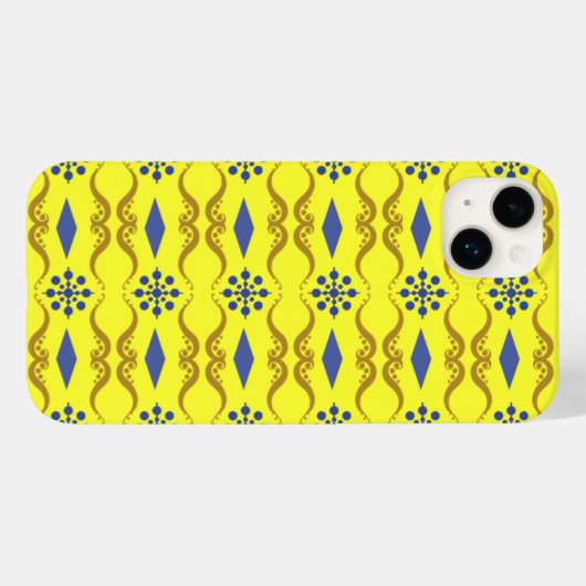 Ornamental India Stripe Case-Mate iPhone Case (Achterkant (horizontaal))