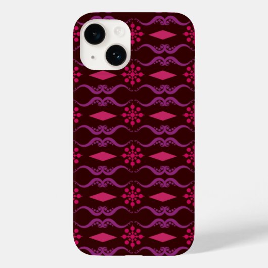 Ornamental India Stripe Case-Mate iPhone Case (Achterkant)