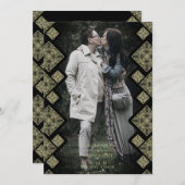 Ornamental lace Effect Photo Wedding (Voorkant / Achterkant)