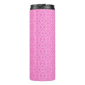 Ornamental Pink Damask Breast Cancer Awareness Thermosbeker (Achterkant)