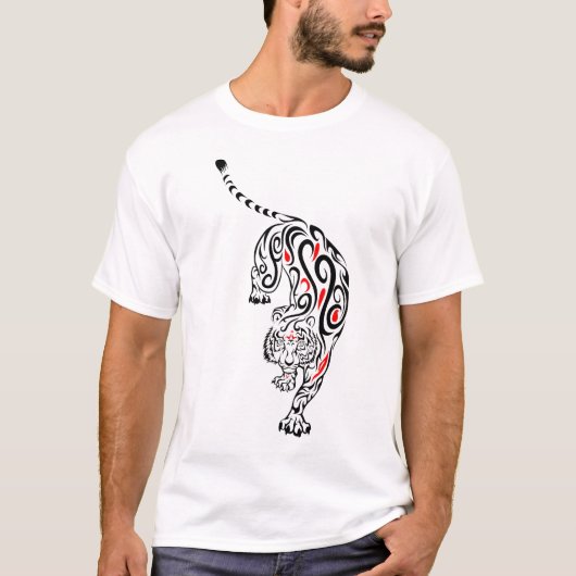 Ornamental Tiger T-shirt (Voorkant)
